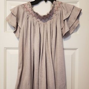 Target Knox Rose Boho Off Shoulder Top XS